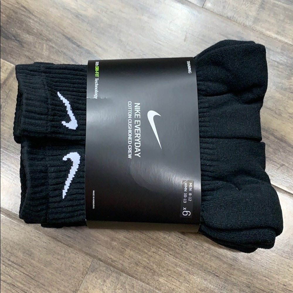 NIKE EVERYDAY COTTON CUSHIONED CREW SOCKS men’s - Picture 5 of 16